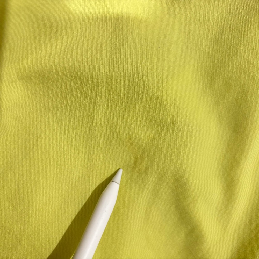 Talbots The Weekend Chino Shorts Neon Yellow Chartreuse Size 10 BD1024 - Picture 8 of 8